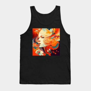 Psychedelic Girl Tank Top